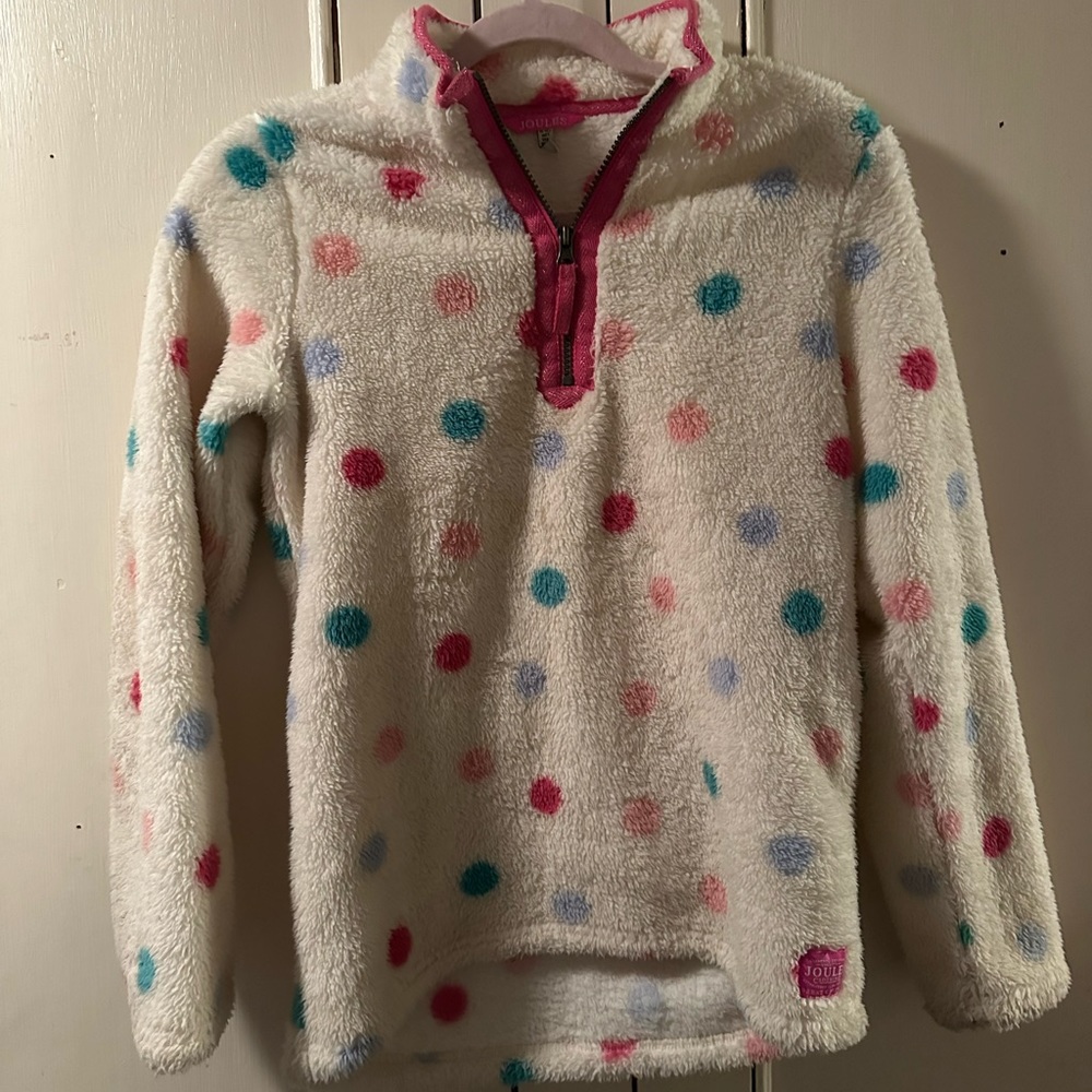 Joules kids fleece pullover
